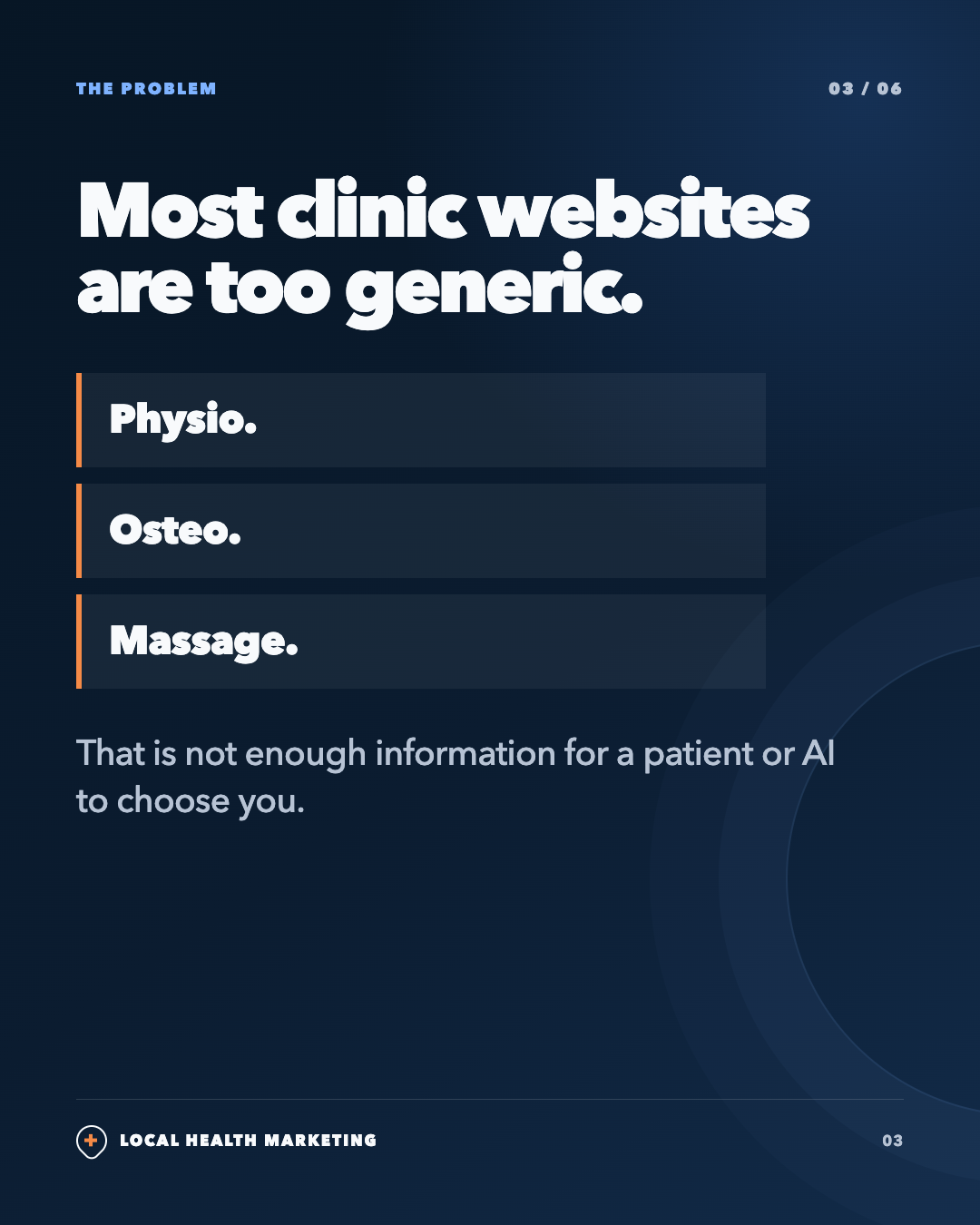 AI and clinic SEO slide 3 of 6