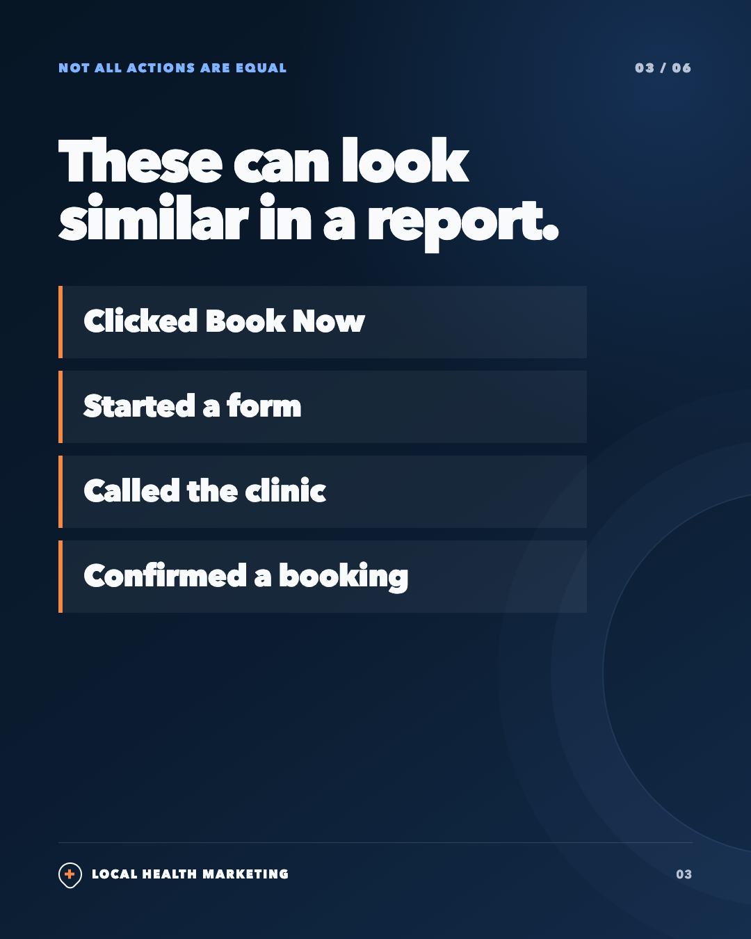 Your Google Ads conversions may not be bookings slide 3 of 6