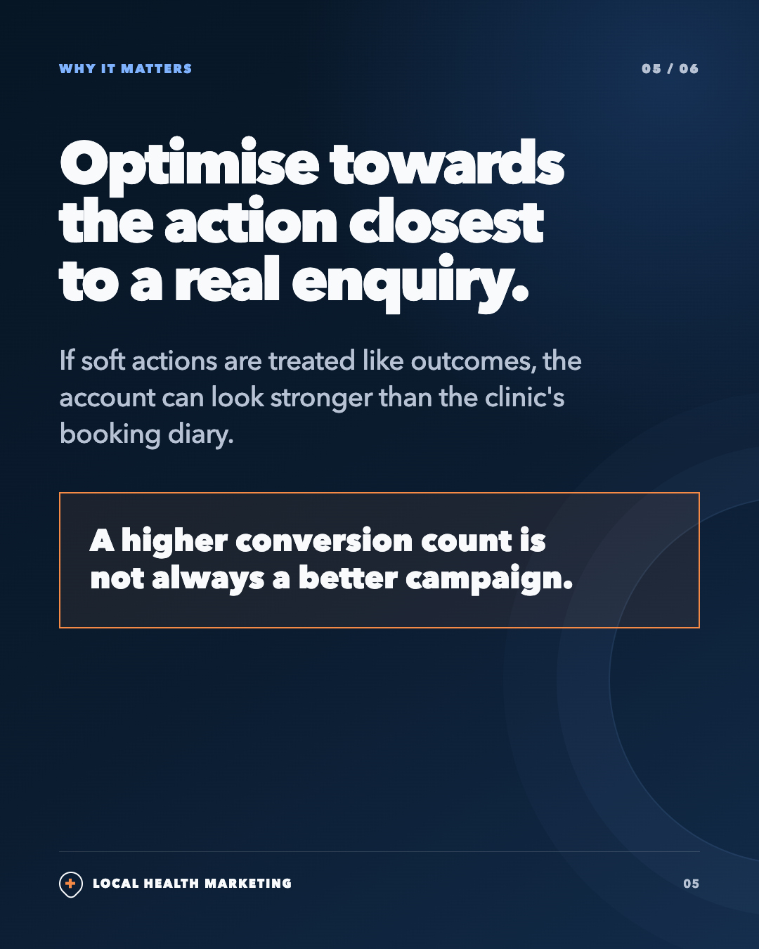 Your Google Ads conversions may not be bookings slide 5 of 6