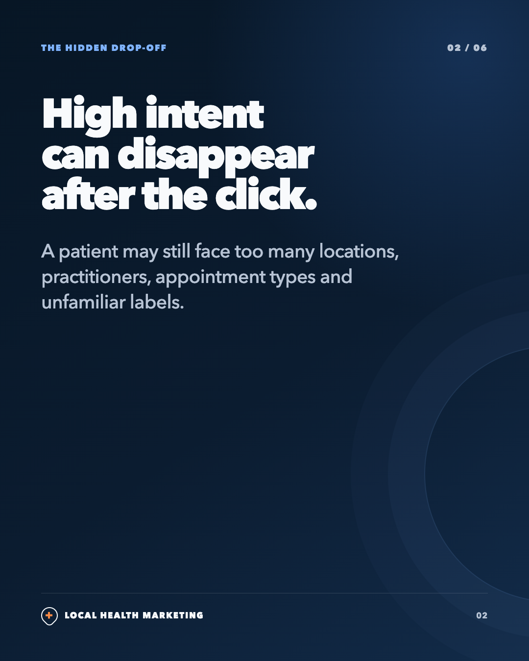 Your booking button may be sending patients into a maze slide 2 of 6
