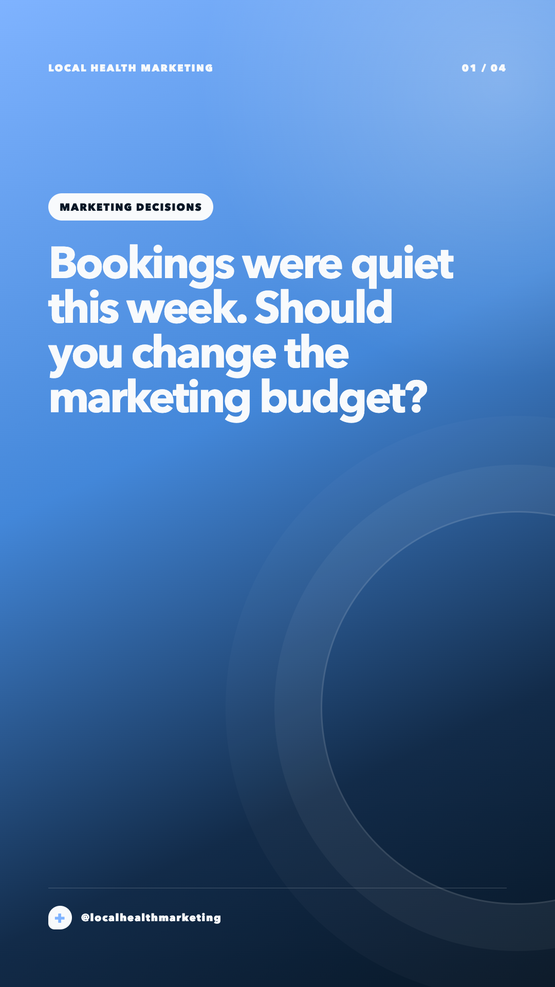 Should one quiet week change your marketing budget? Story frame 1 of 4