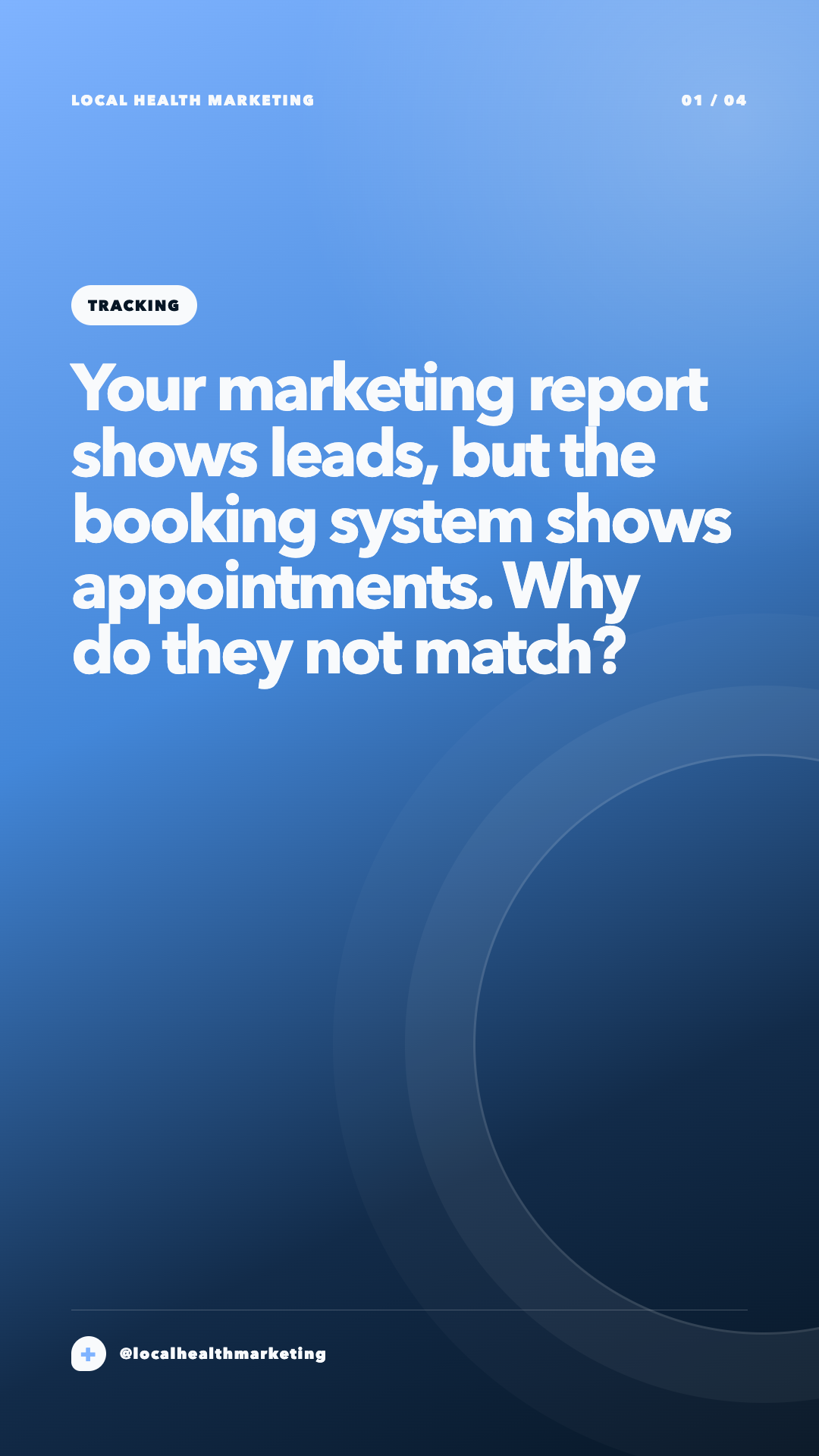 Can your booking platform hide where appointments came from? Story frame 1 of 4
