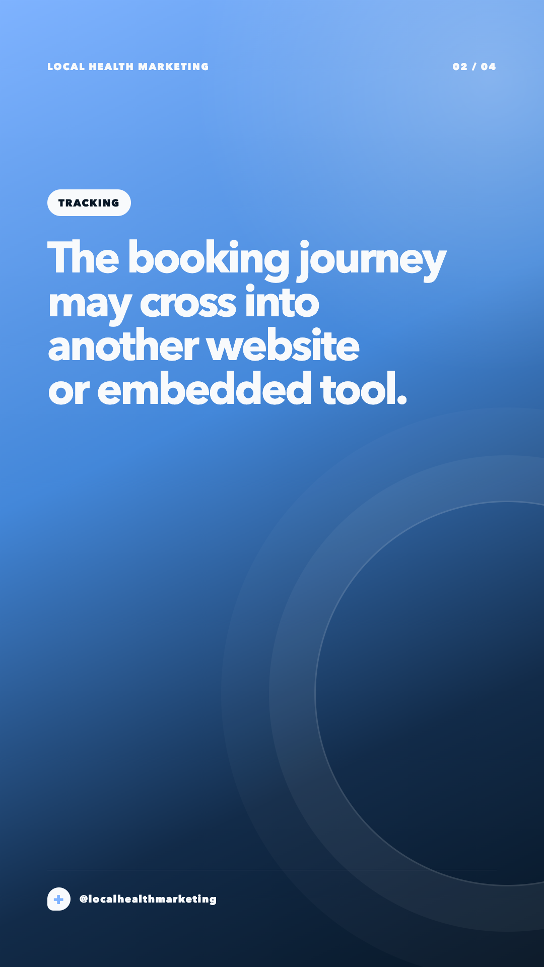 Can your booking platform hide where appointments came from? Story frame 2 of 4