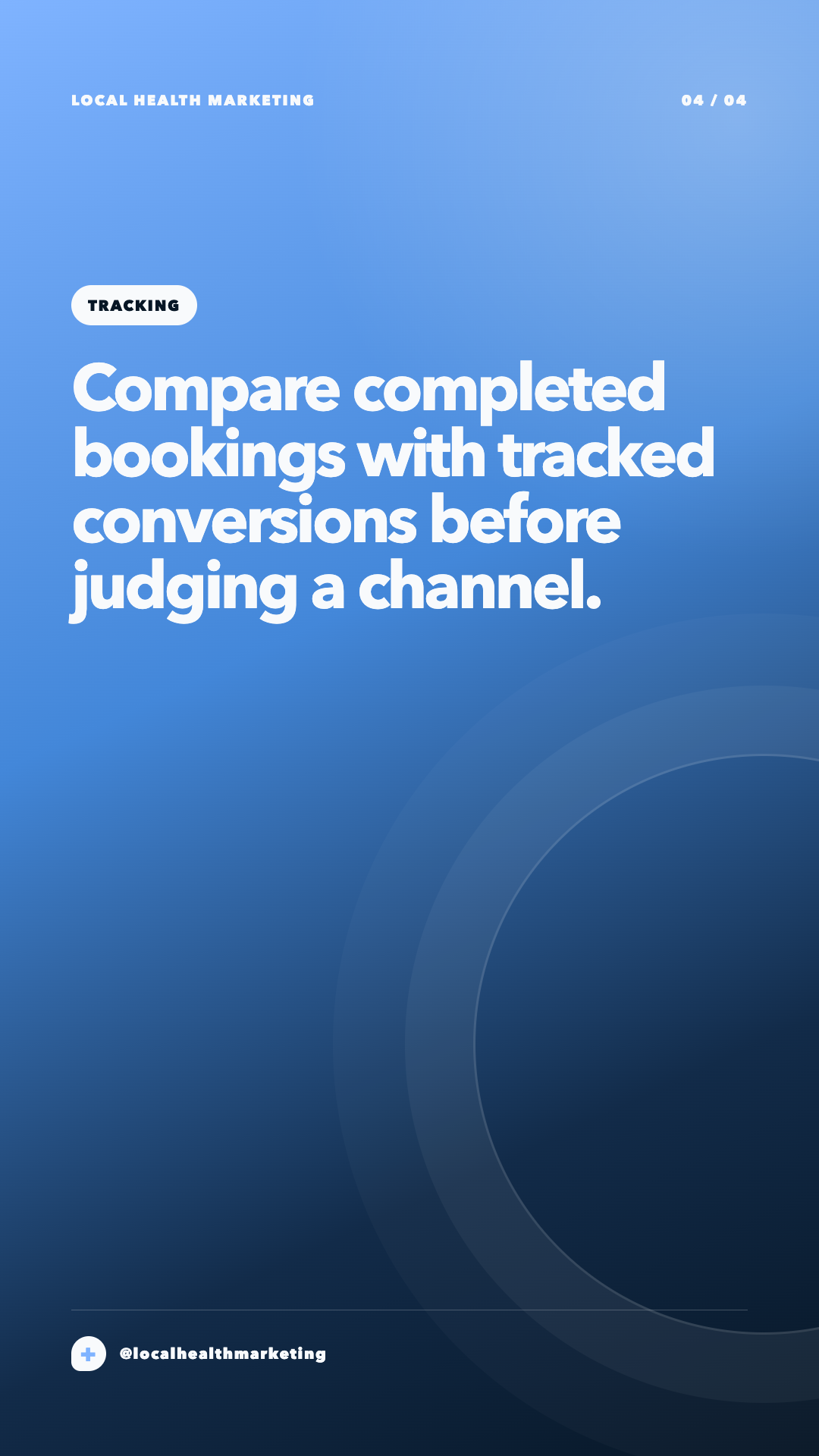 Can your booking platform hide where appointments came from? Story frame 4 of 4